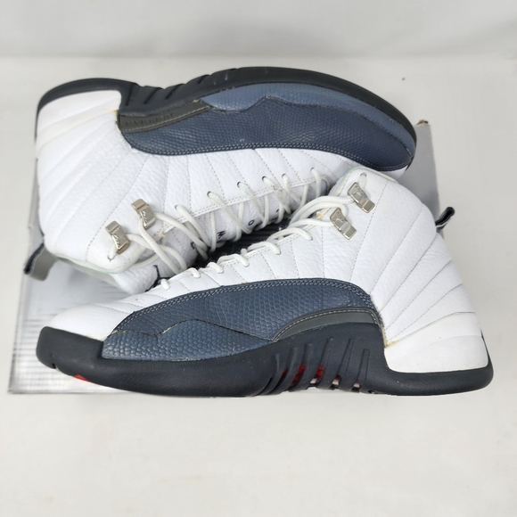 Nike Air Jordan 12 Retro Flint Grey Gray White 2003 Men's 10